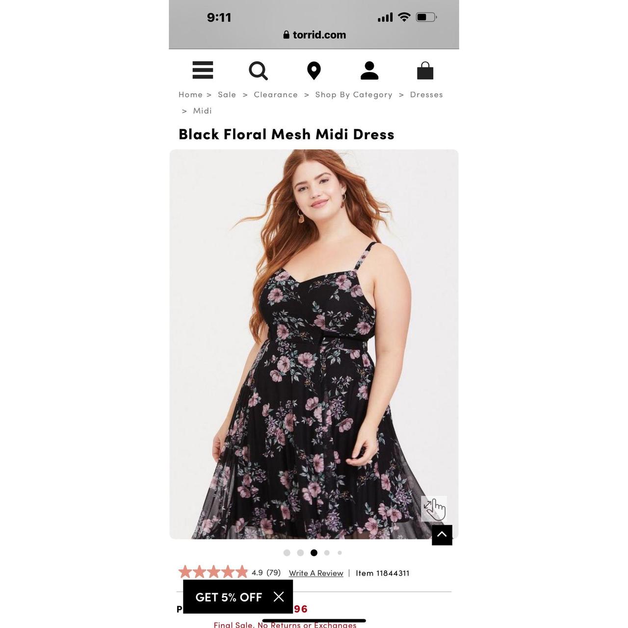 Torrid hot sale clearance dresses