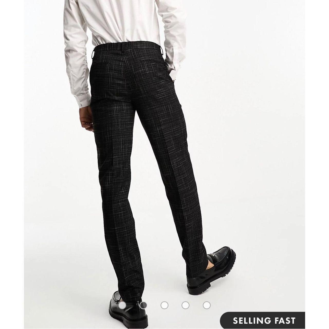 Only & Sons smart check pants in beige | ASOS