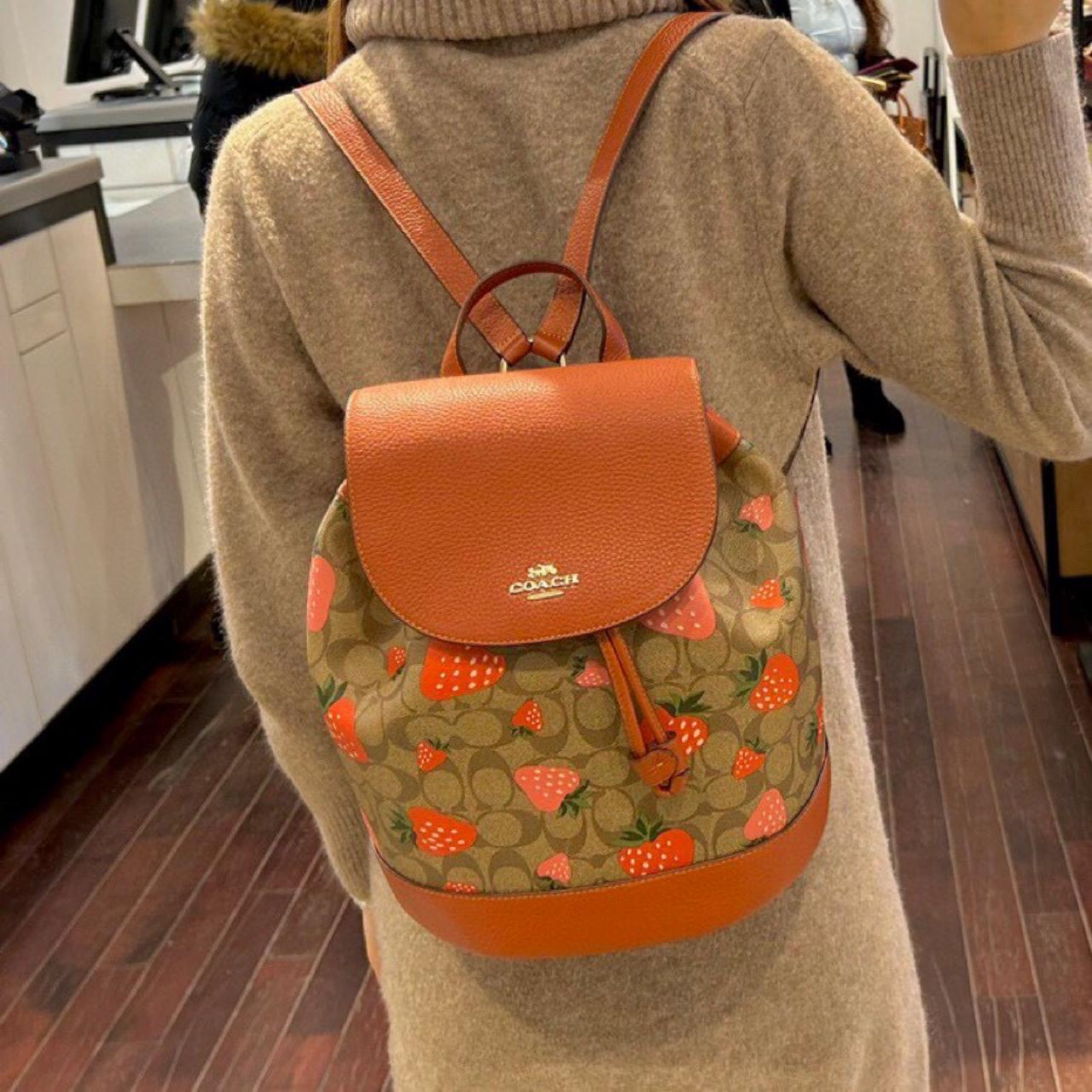 Elle backpack in online signature canvas