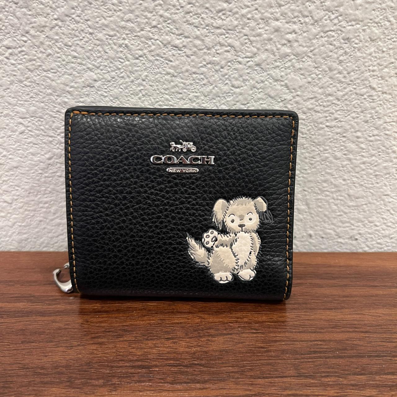 Coach teddy discount bear wallet