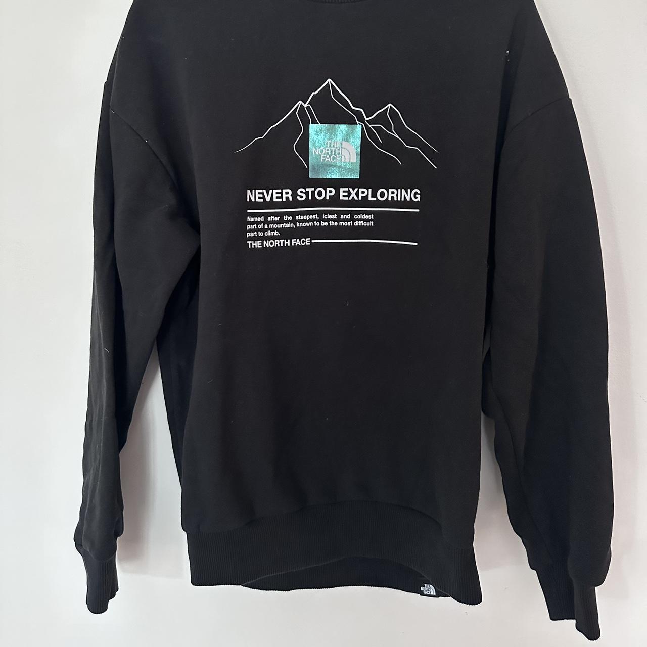 North Face jumper (women’s) size medium Black north... Depop