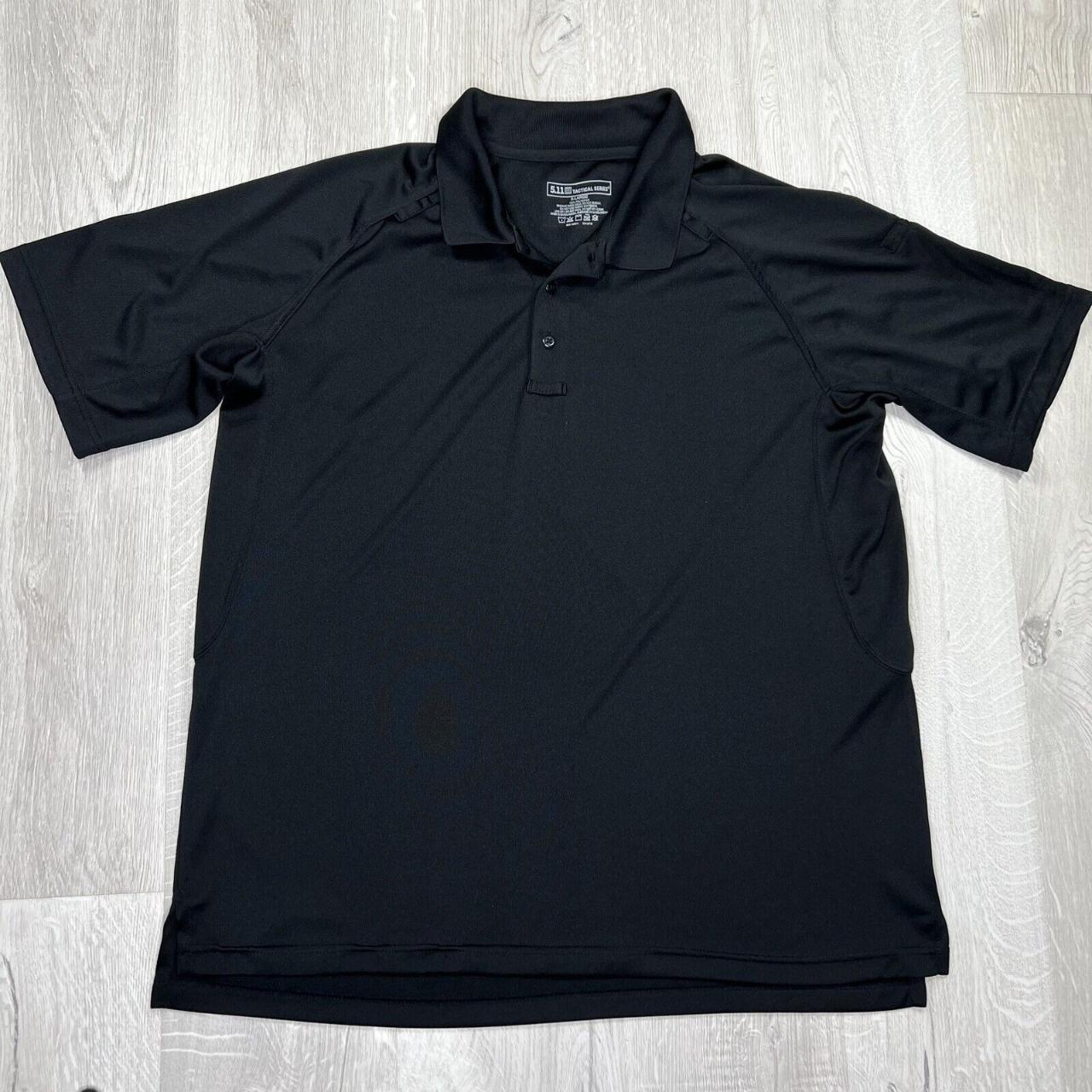 5.11 Tactical Men's Black Polo-shirts | Depop