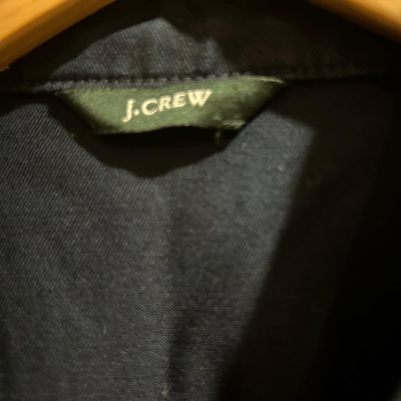 J.Crew Women's Navy Jacket Depop