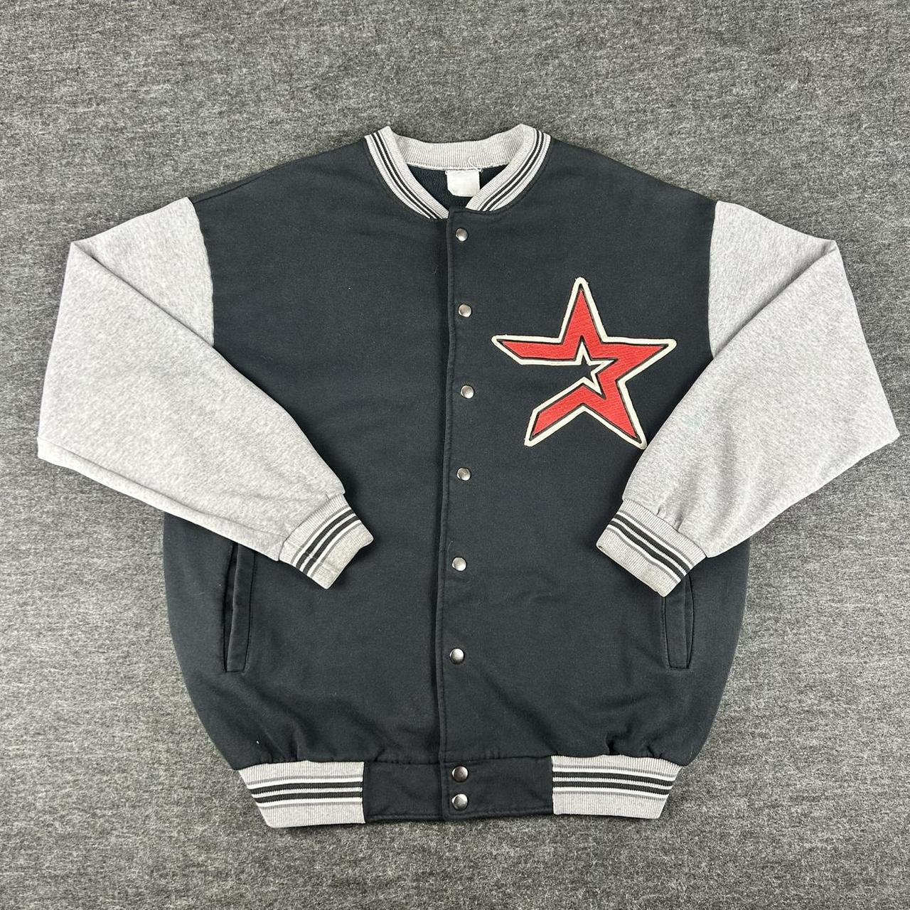 ヒューストン アストロズ ジャケット MLB マジェスティック　プルオーバー ヒューストン アストロズ ジャケット MLB マジェスティック プル