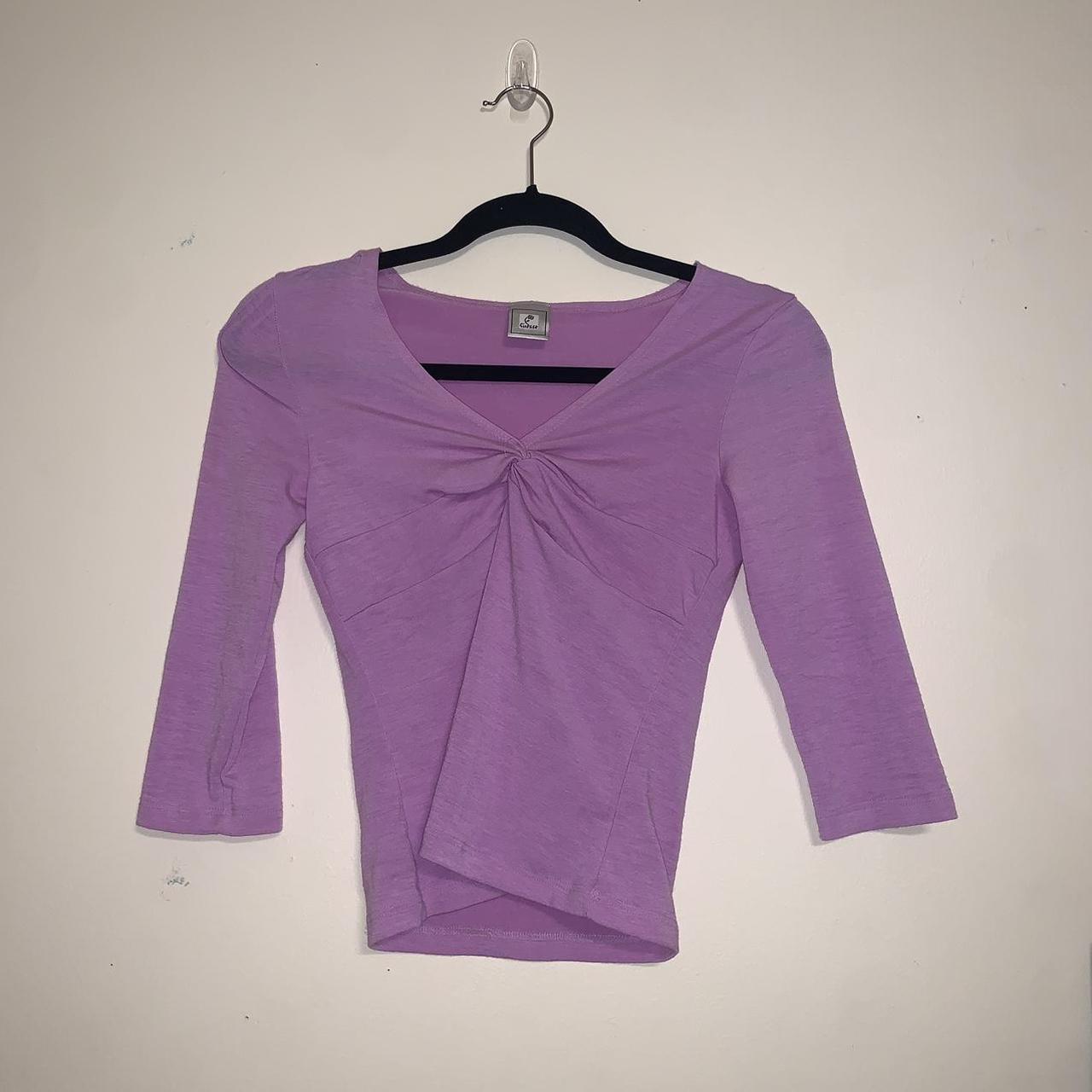 metallic purple 4s shirt