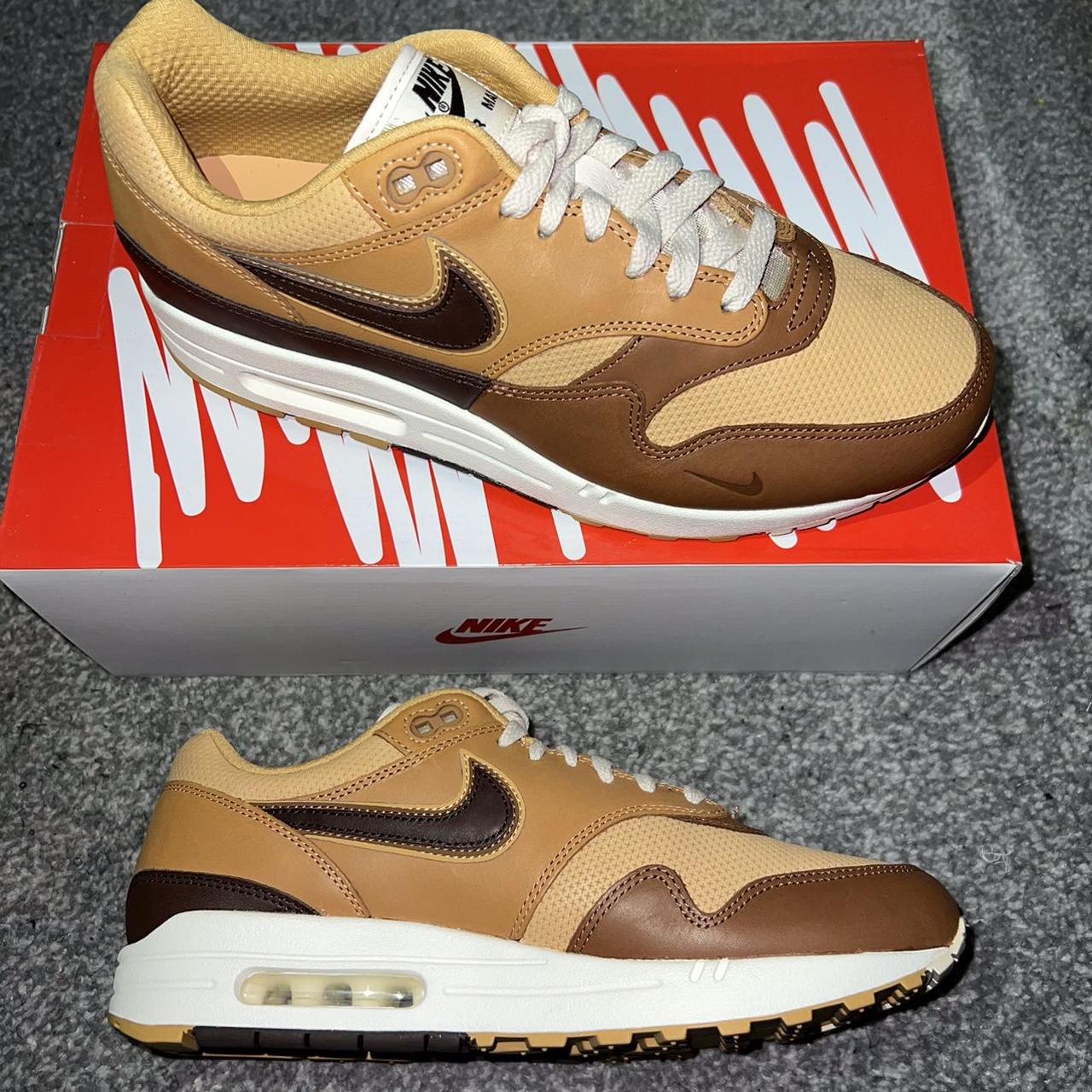 Nike Air Max 1 SNKRS Day Brown Current Stock: UK... - Depop