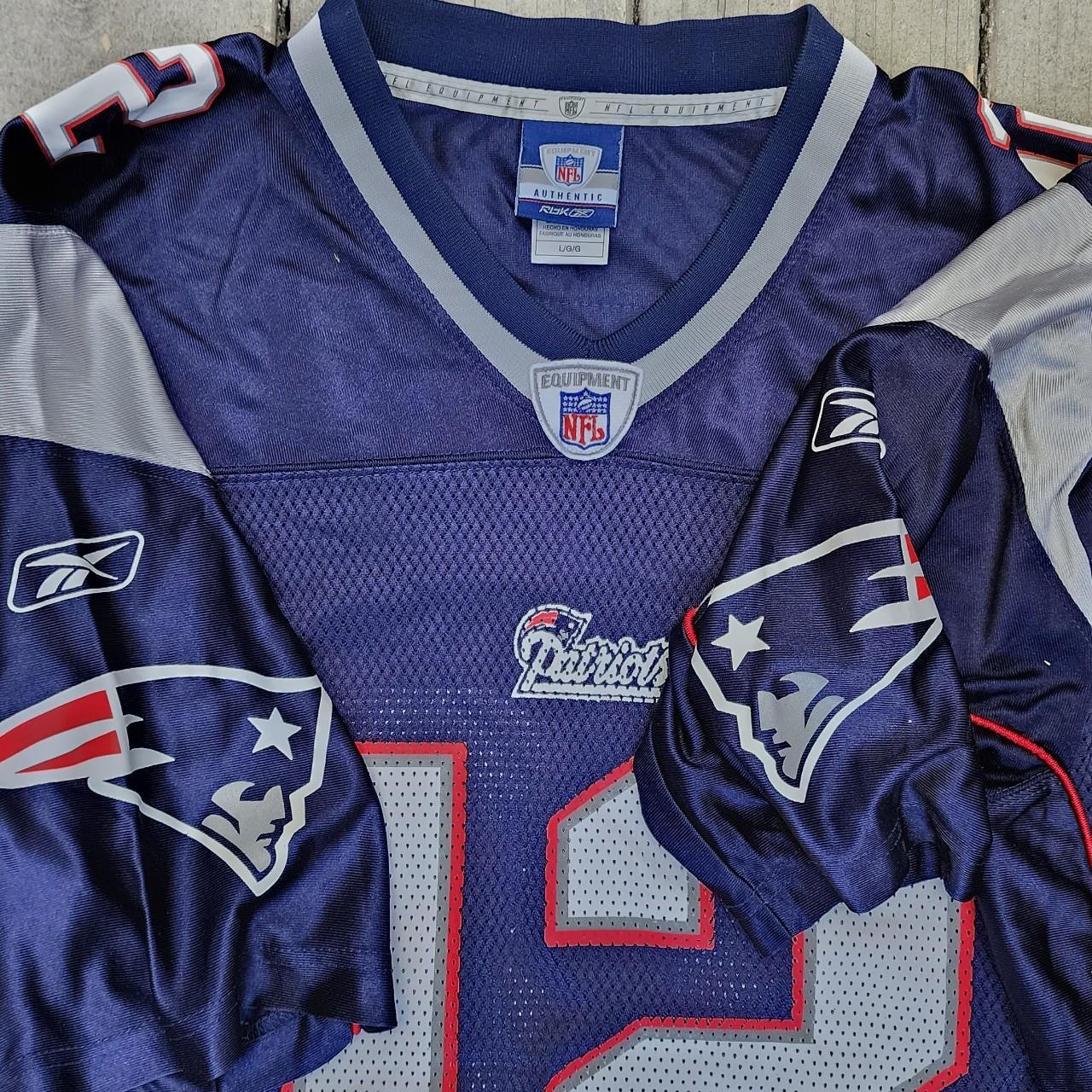 Reebok NFL Tom Brady Patriots jersey, size youth - Depop