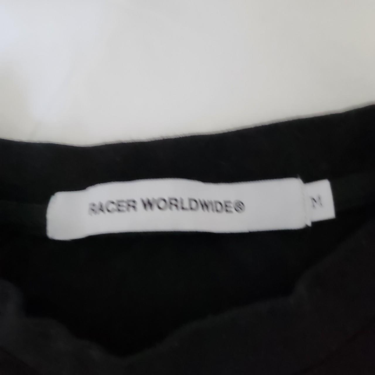 Racer Worldwide black baby tee ☆ So cute never worn... - Depop