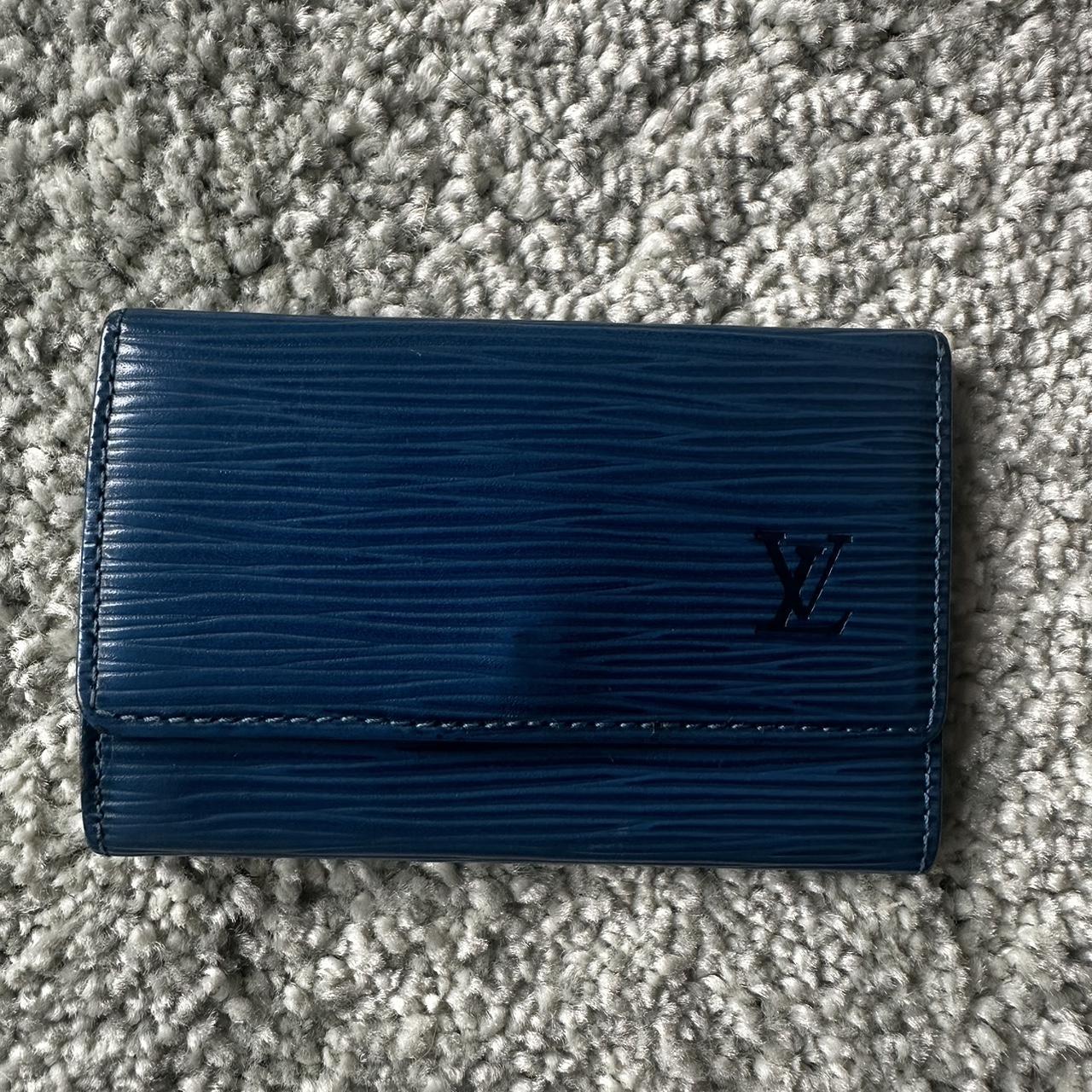 Authentic pre-loved Louis Vuitton card holder with - Depop