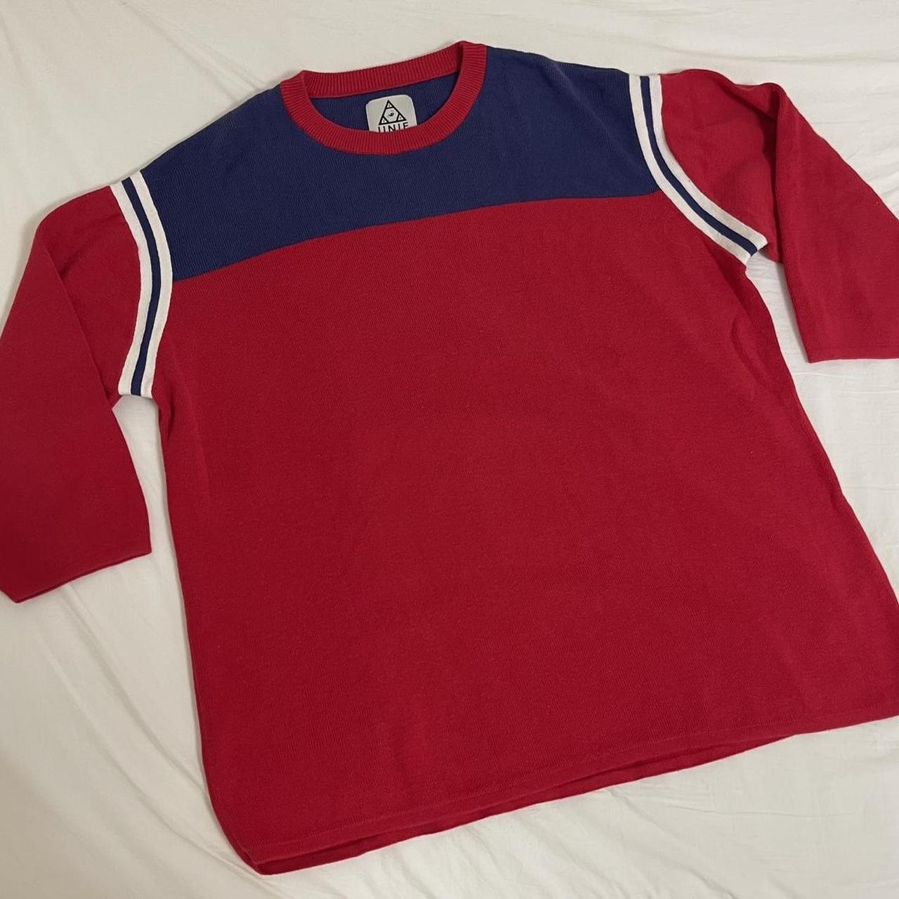 UNIF Women's Sweater - Red/Multi - L – UNIF - Red… - image 1