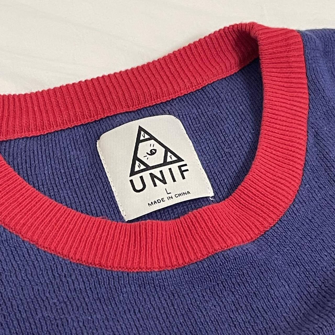 UNIF Women's Sweater - Red/Multi - L – UNIF - Red… - image 5