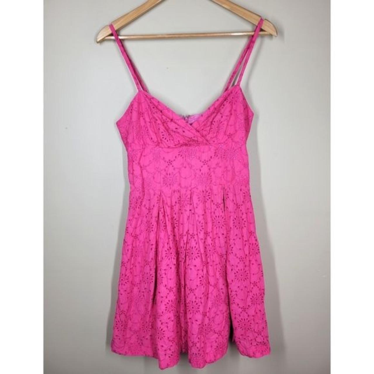 Lilly Pulitzer Women's Pink Dress | Depop