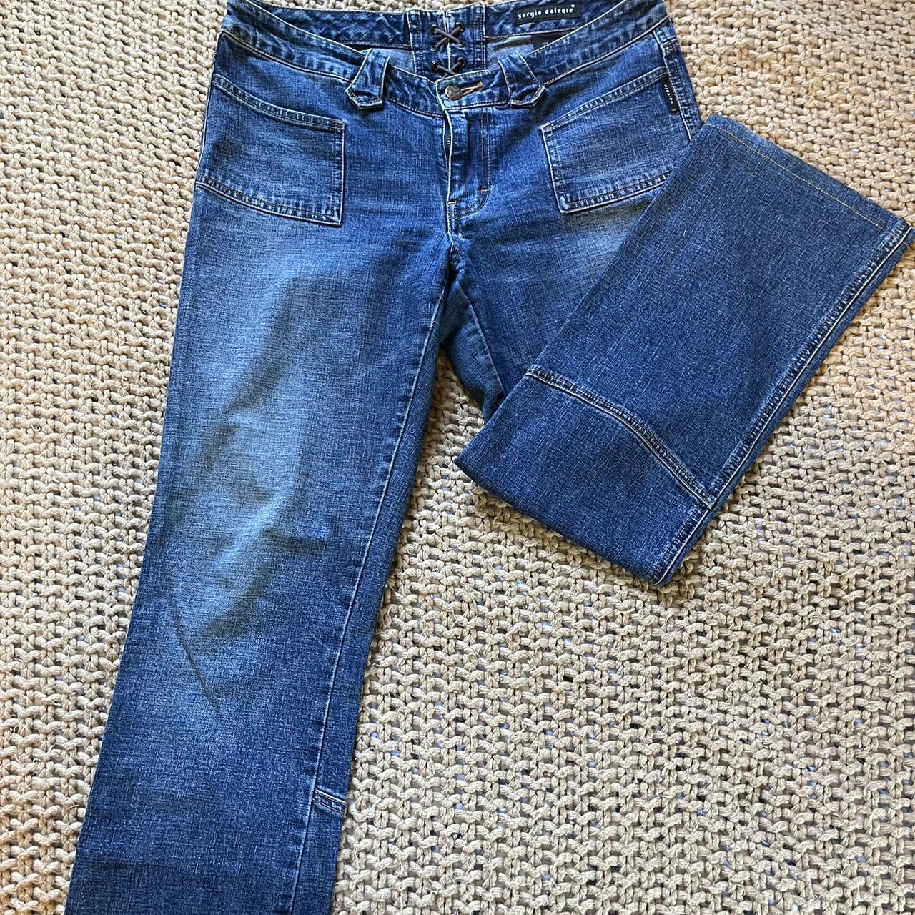 VINTAGE Y2K POCKETLESS JEANS 32in inseam 31 in... Depop