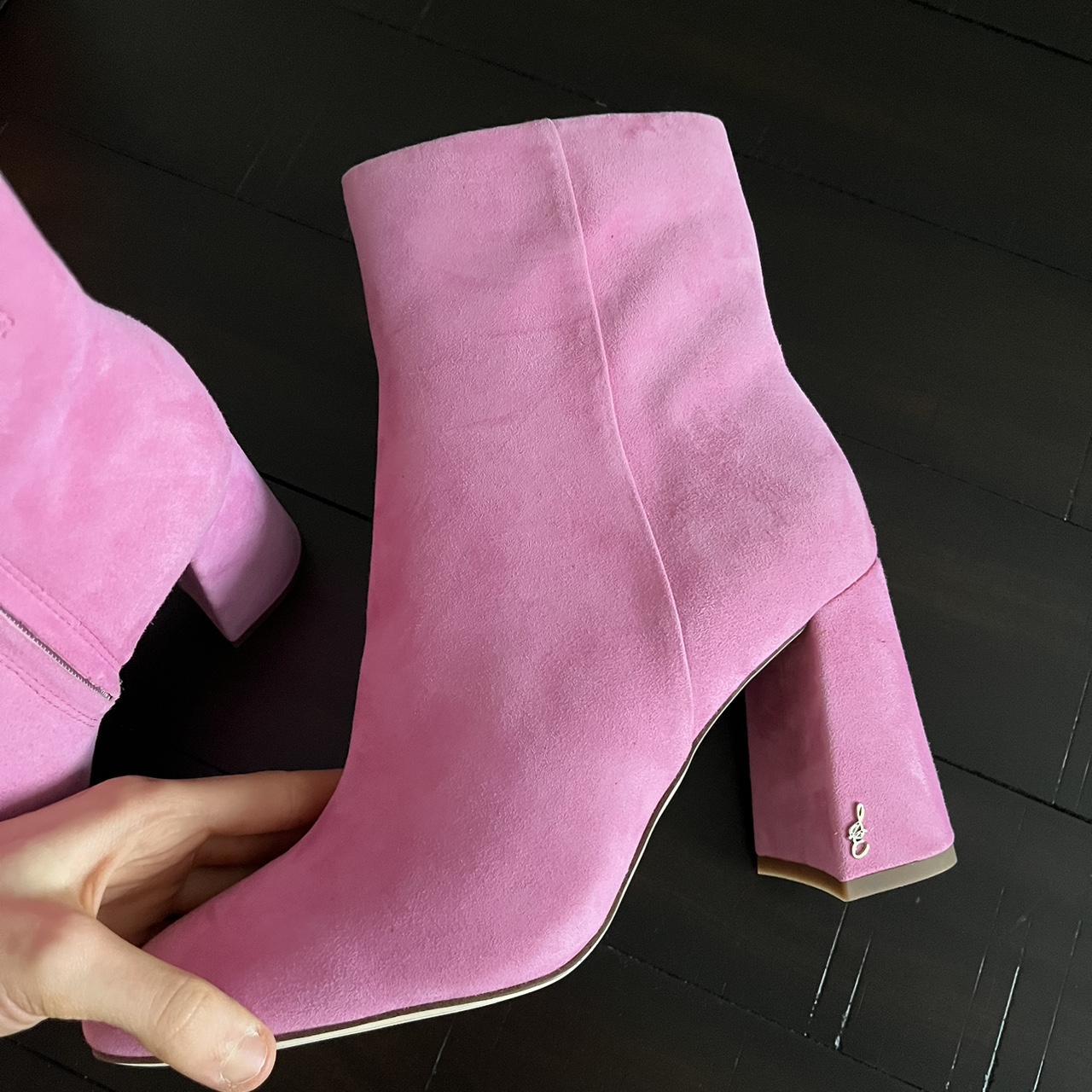 Sam edelman 2024 pink boots