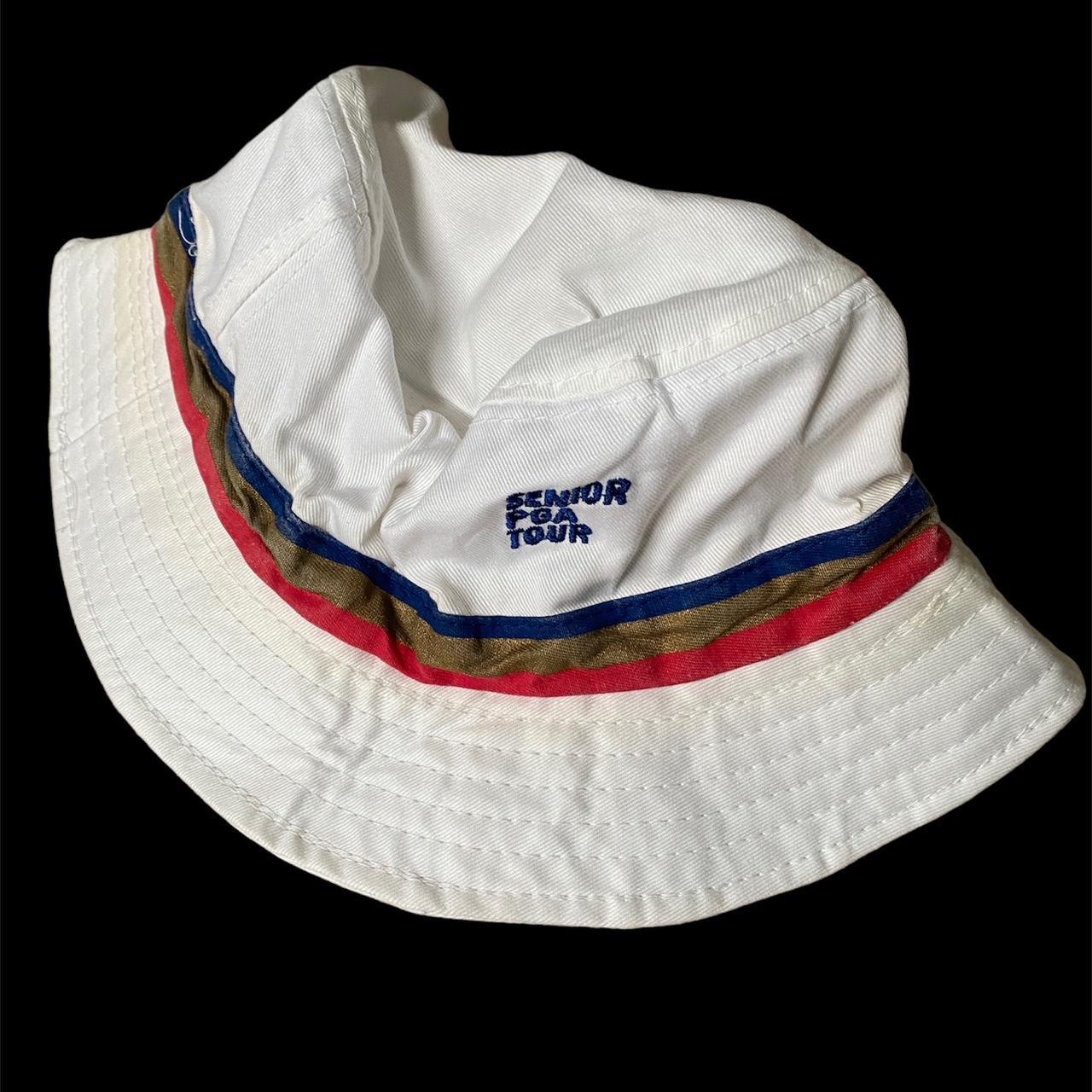 Pga Tour Men's Solar Bucket Hat, White