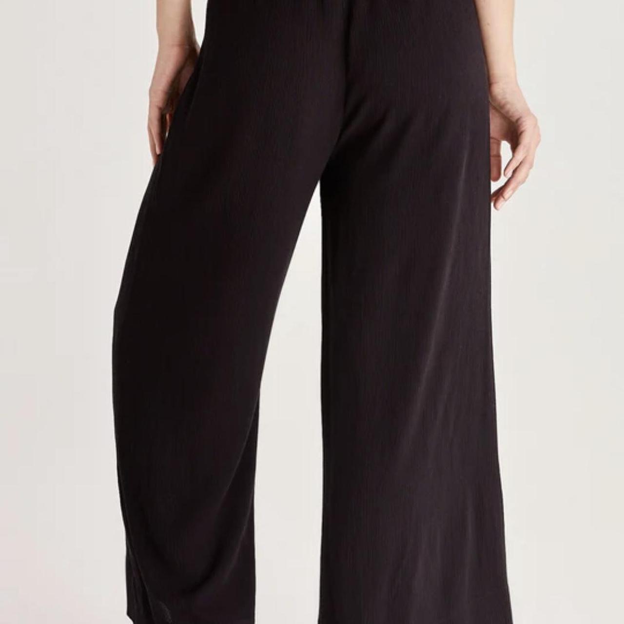 Z Supply Women's Black Trousers Depop