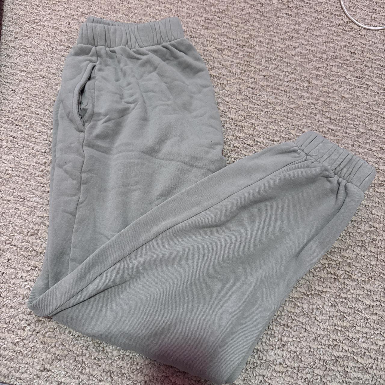 Drawstring Brandy Melville Grey Joggers Sweat Pants Grey Brandy