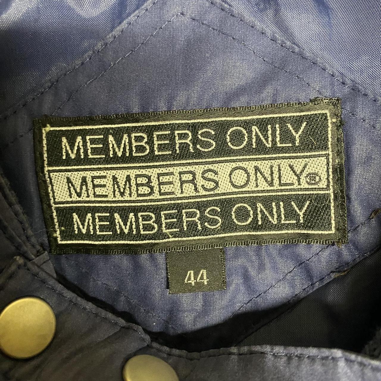 Members Only Men's Navy Jacket (3)