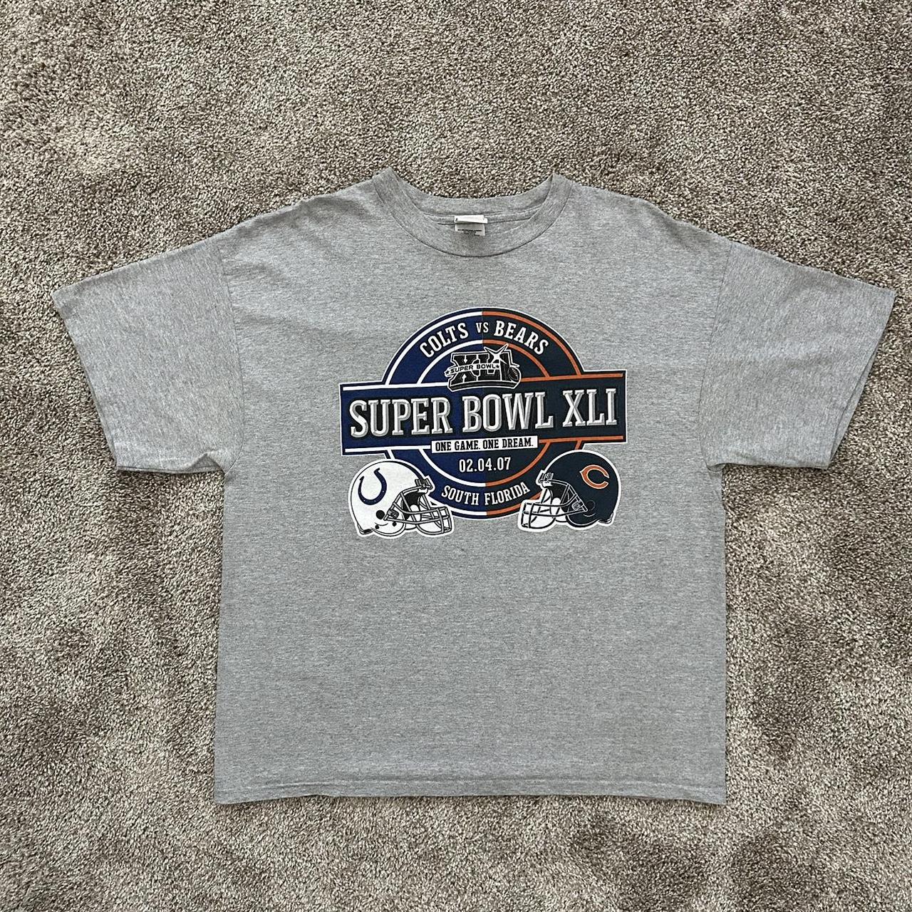 Super bowl XLI Colts graphic tee, size xl. Great