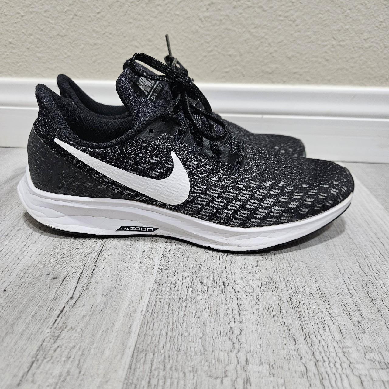 Nike Air Zoom Pegasus 35 Women size 7.5 black and. Depop