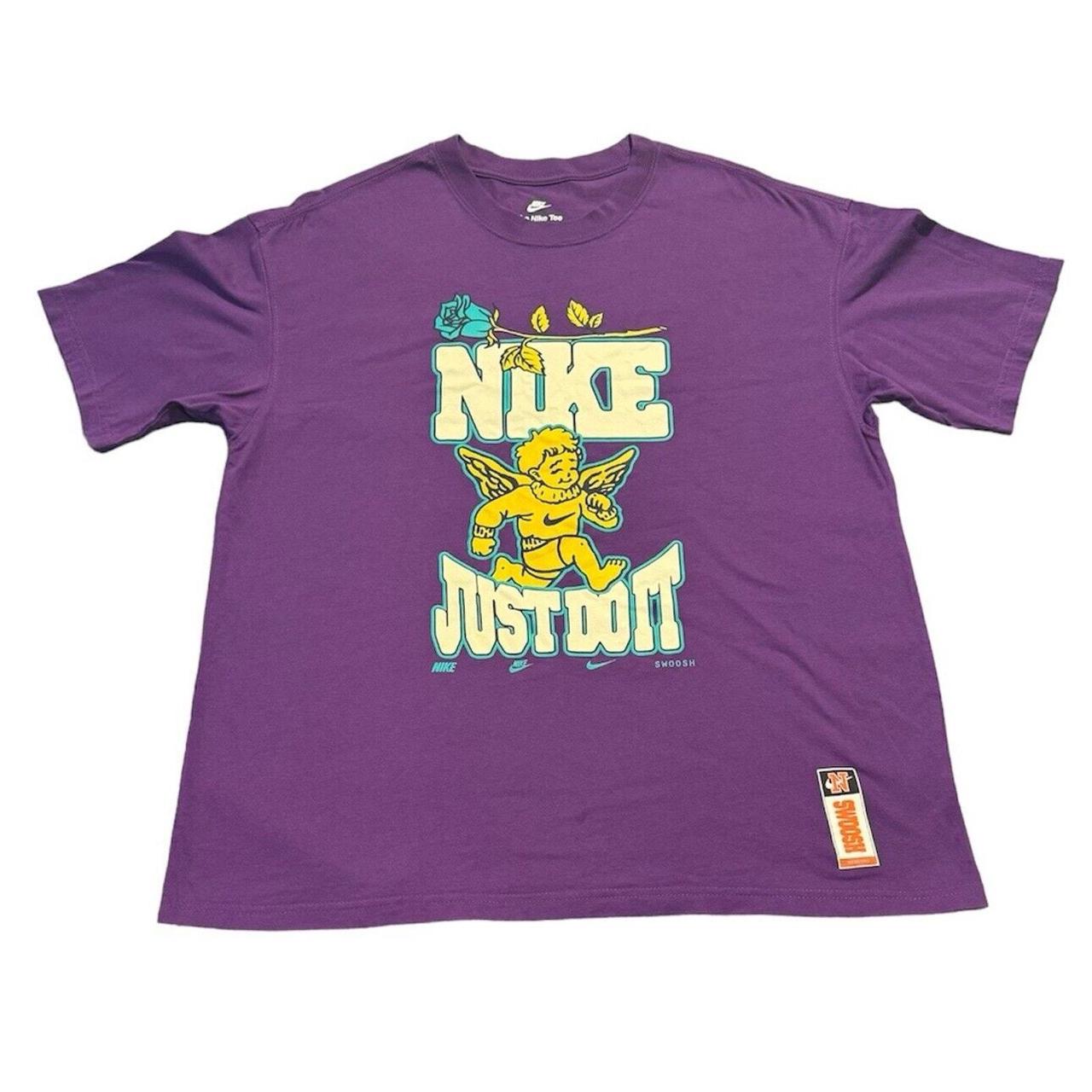 Purple nike air shirt online