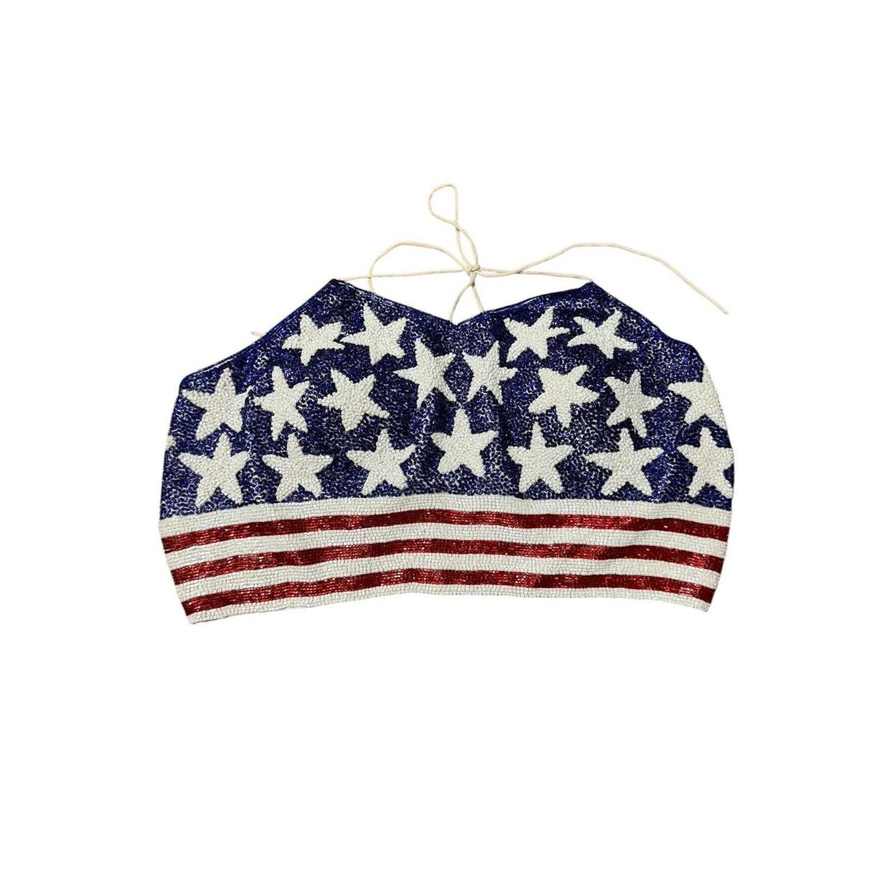 Cache Women's Blouse - Red - M – Cache Y2K Beaded… - image 1