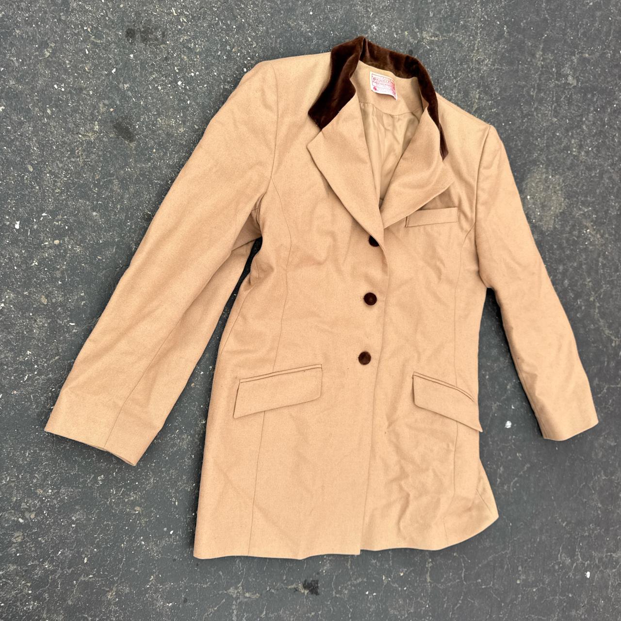 Pendleton Women's Blazer Jacket - Tan/Brown - One… - image 2