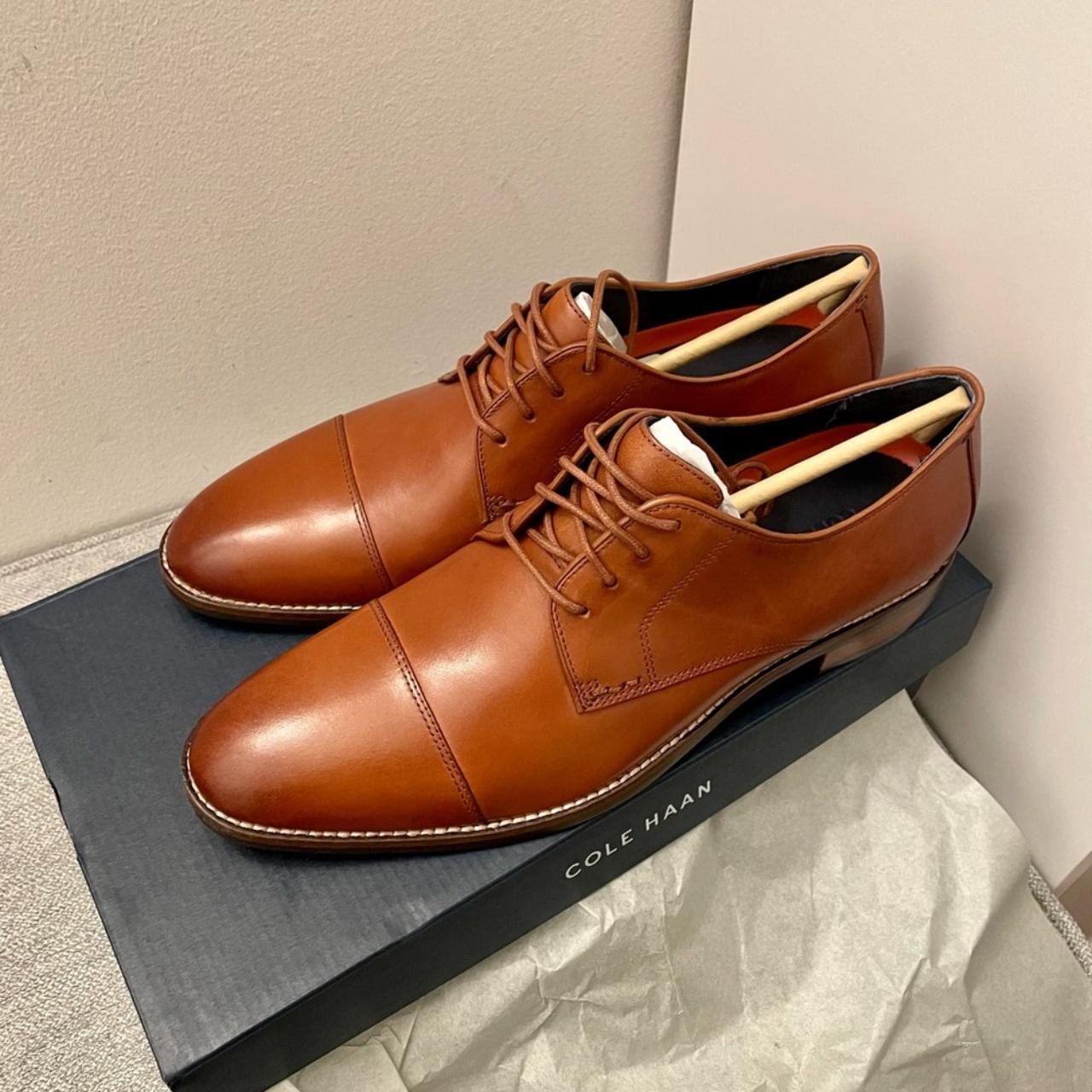 Cole Haan Men's Brown Oxfords | Depop