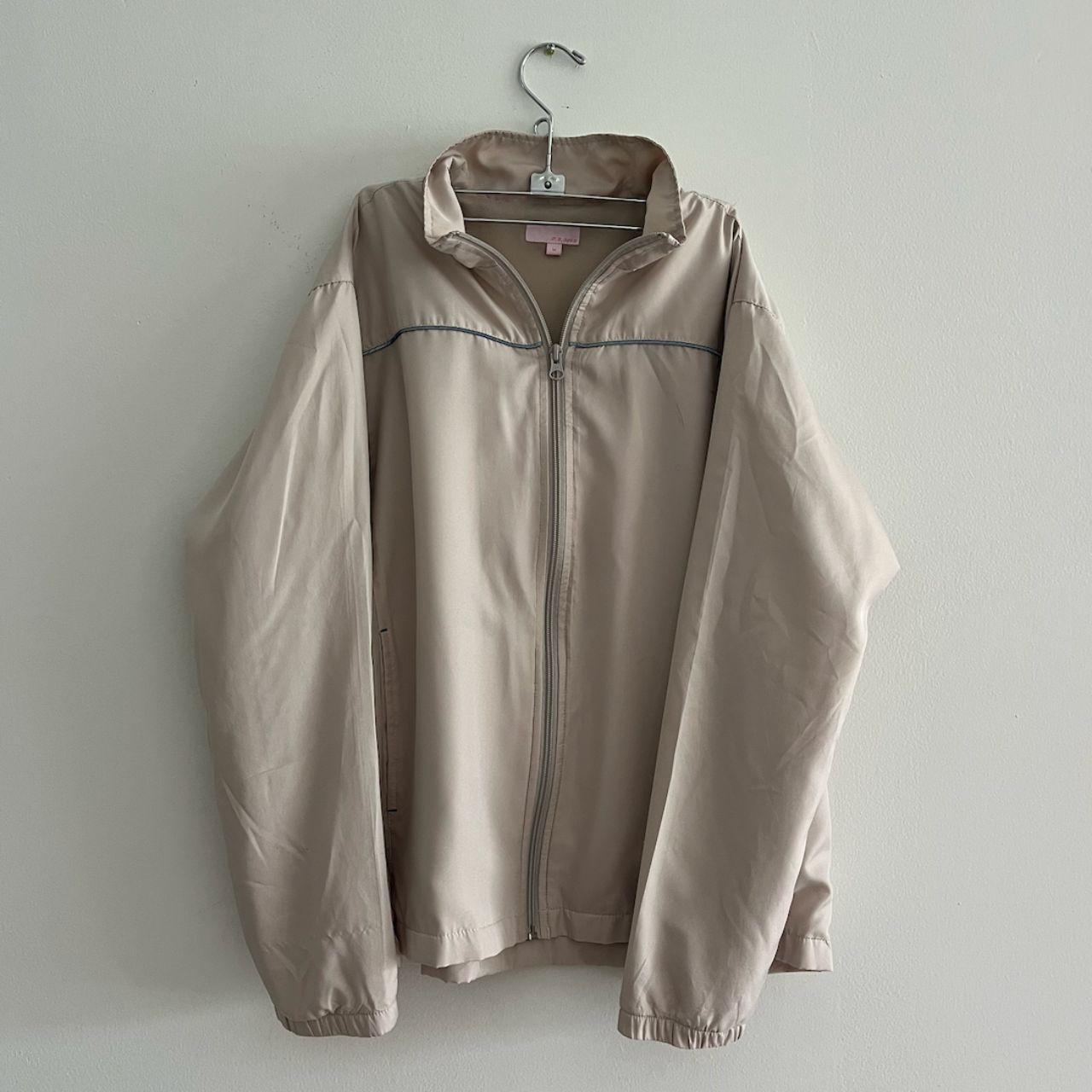 Source Unknown Women's Jacket - Cream/Tan - M – C… - image 1