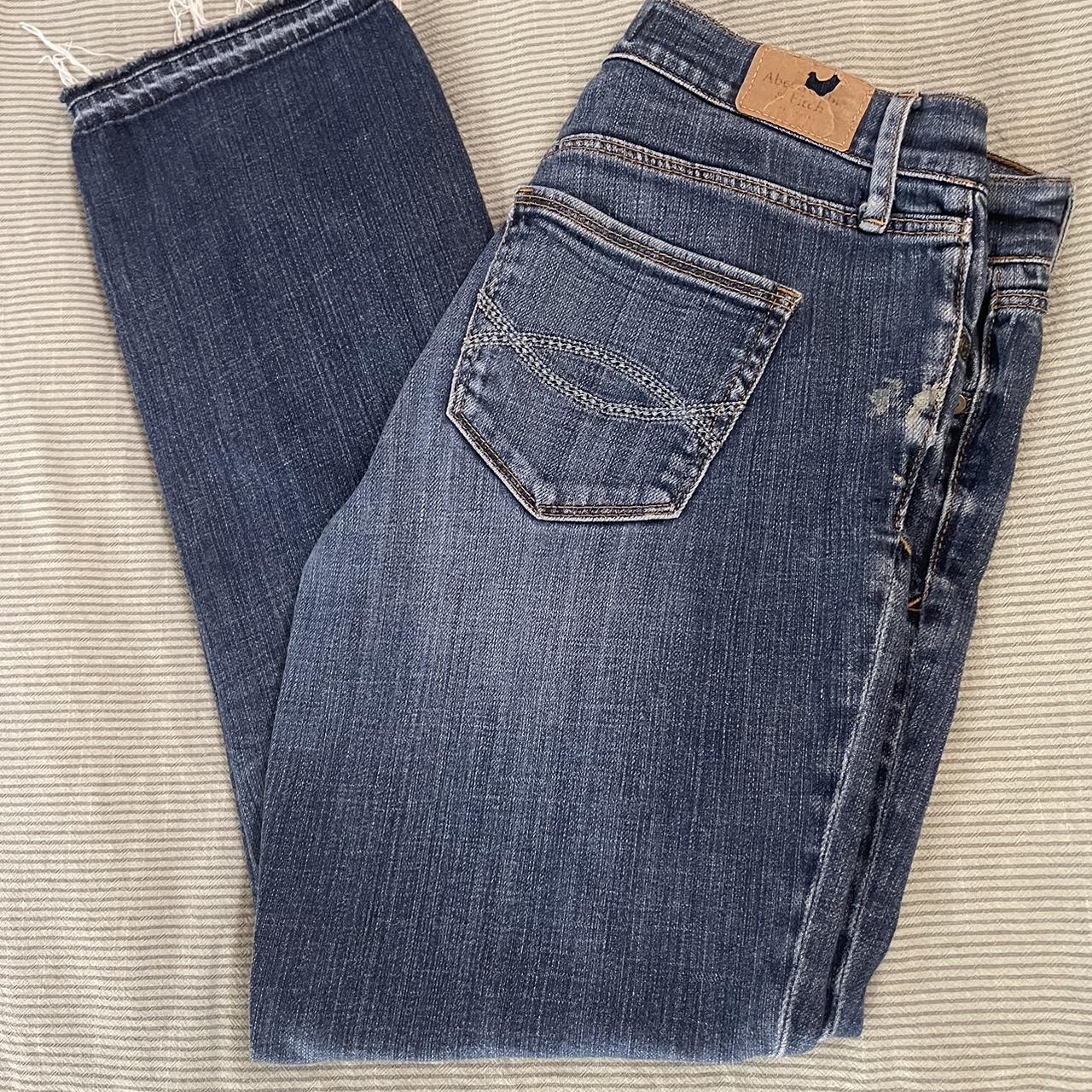 Low rise Abercrombie and fitch perfect stretch jeans - Depop