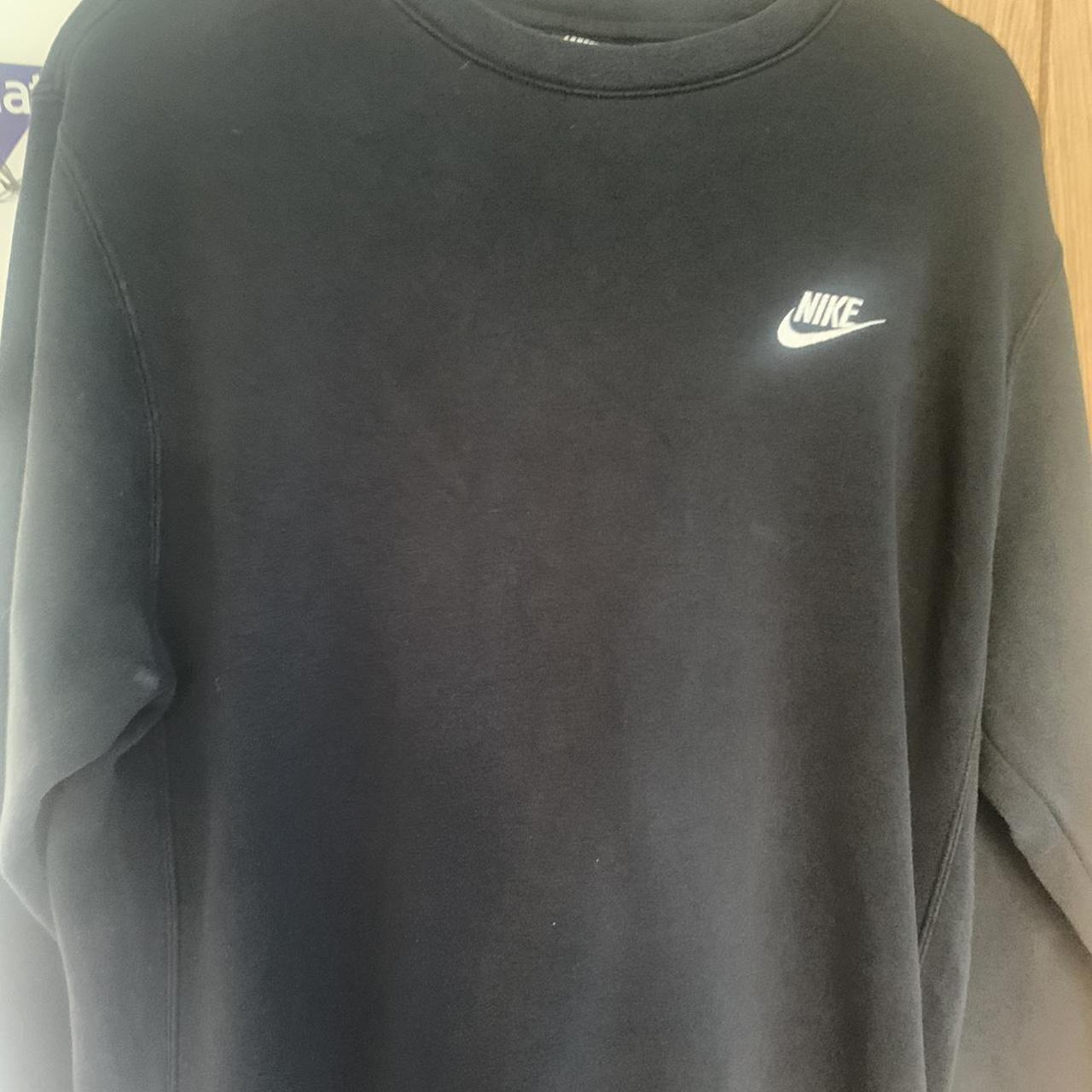 mens black nike sweatshirt