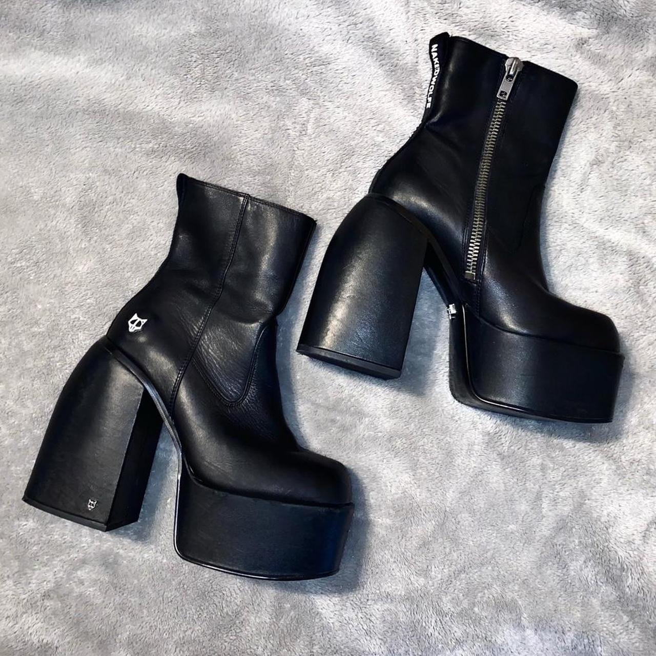 NAKED WOLFE JAILBREAKER PLATFORM BOOTS Inch Depop