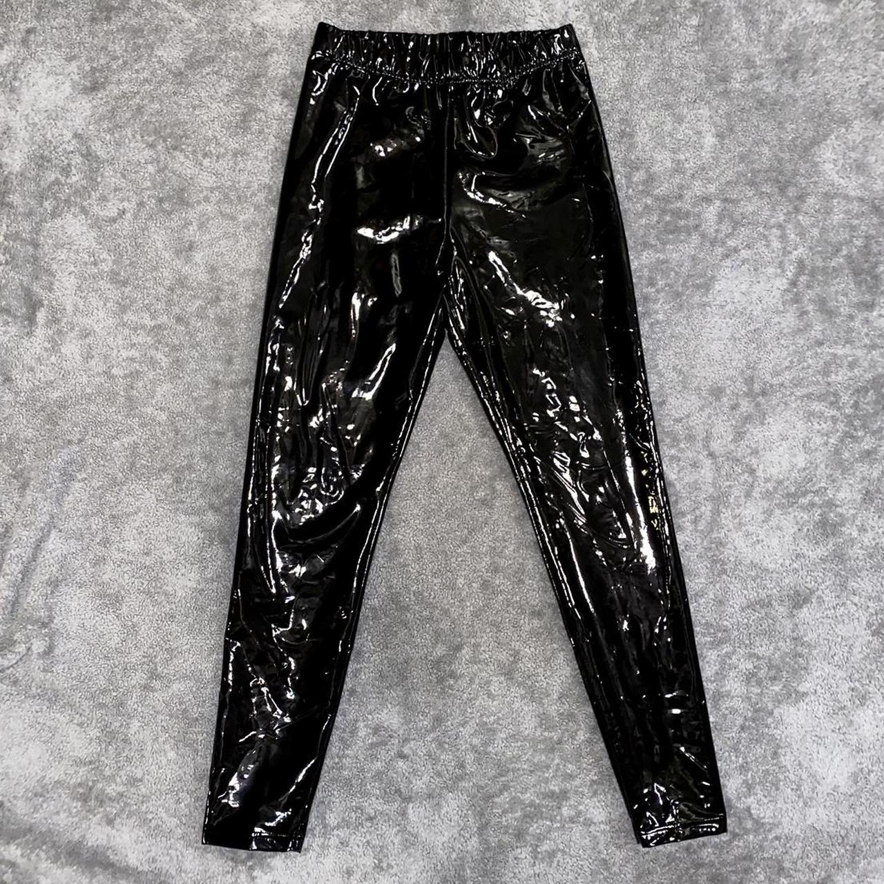 Lip Service Stretchy PVC leggings Size Large Warm - Depop