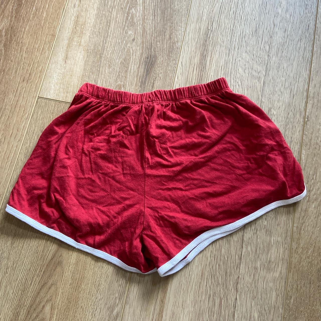 BRANDY MELVILLE - red shorts -super comfy - Depop