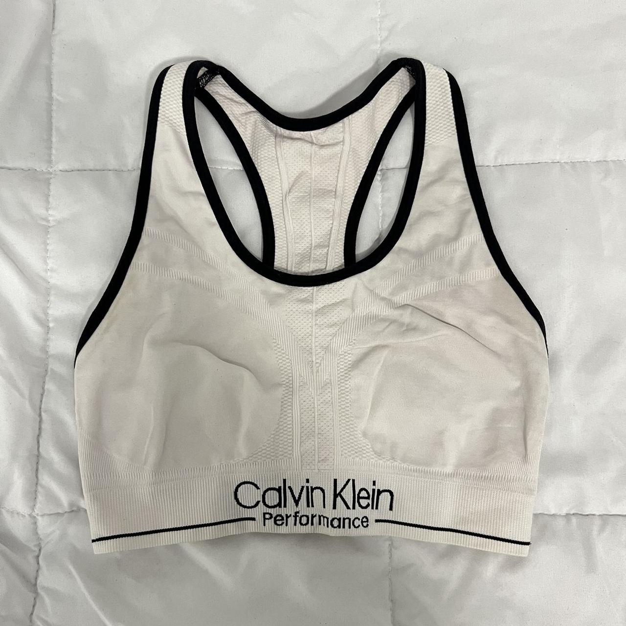 Calvin Klein Sportswear Women's Black and White Vest