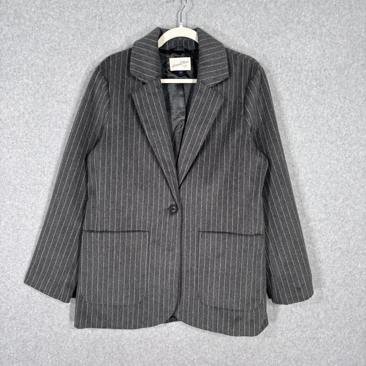 Universal Thread Women's Tailored jacket - Grey -… - image 1