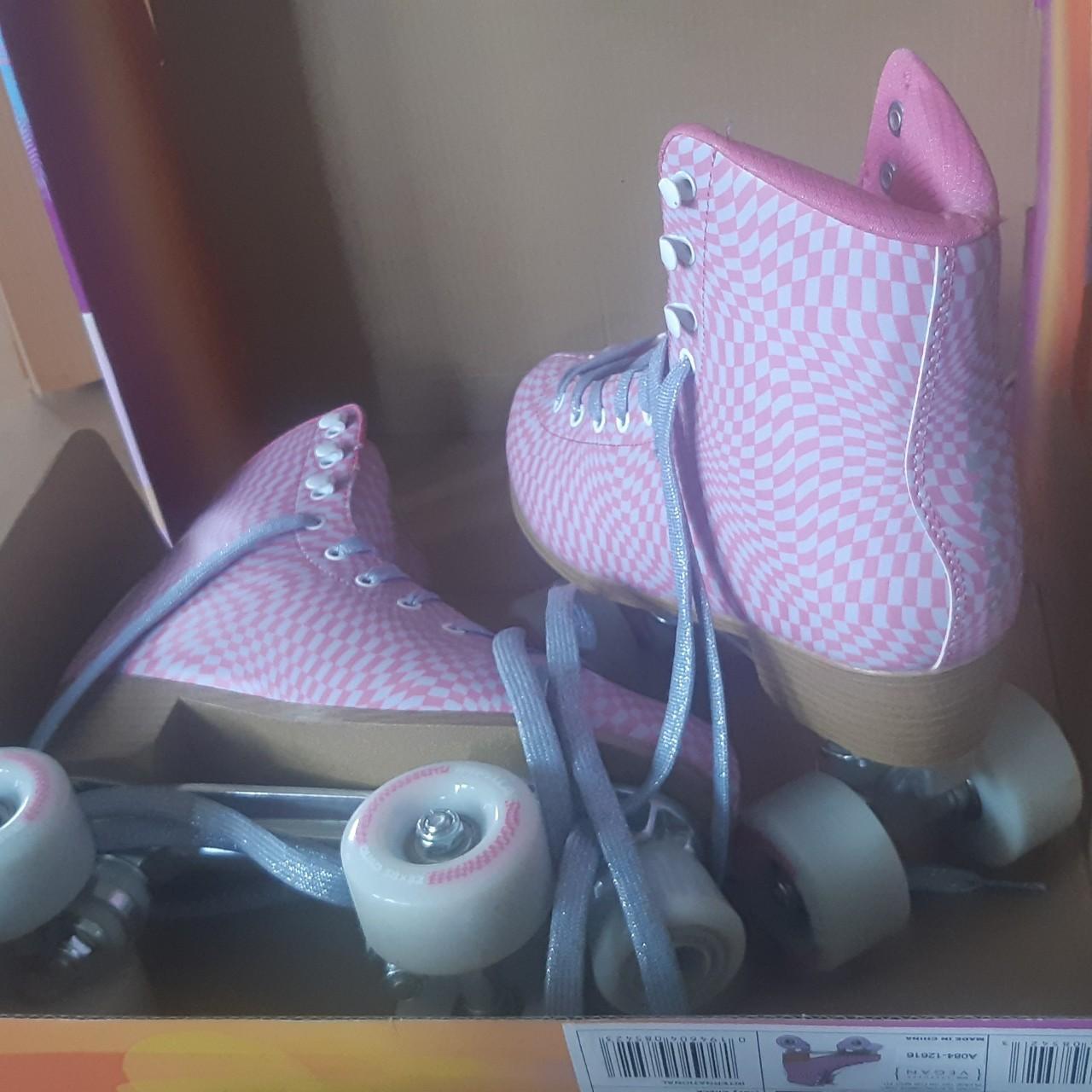 Impala Quad Roller Skates Wavy Check Comes with... Depop