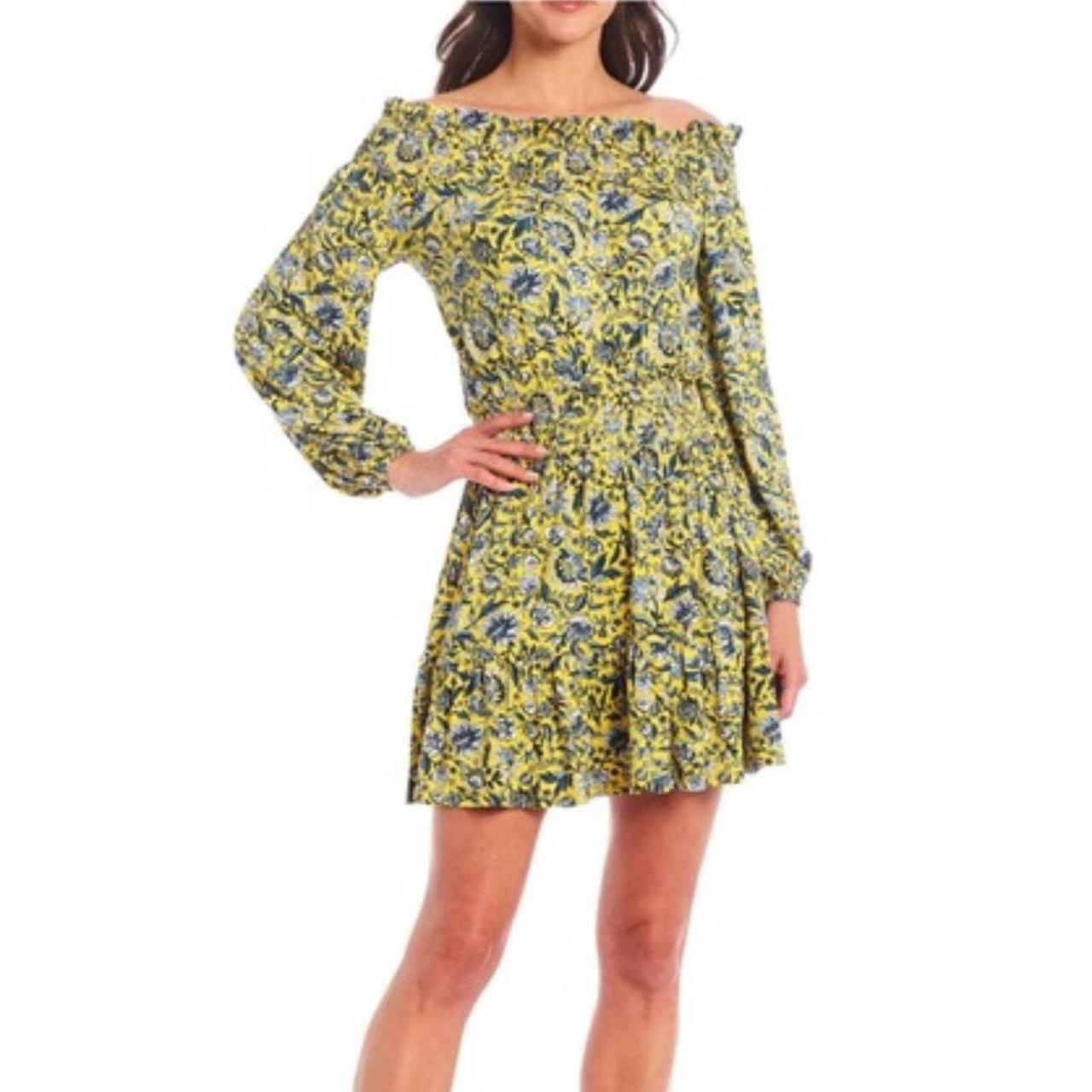 Michael kors hot sale yellow dress