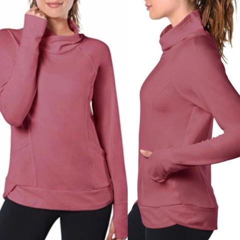 Yogalicious cowl neck discount sweatshirt