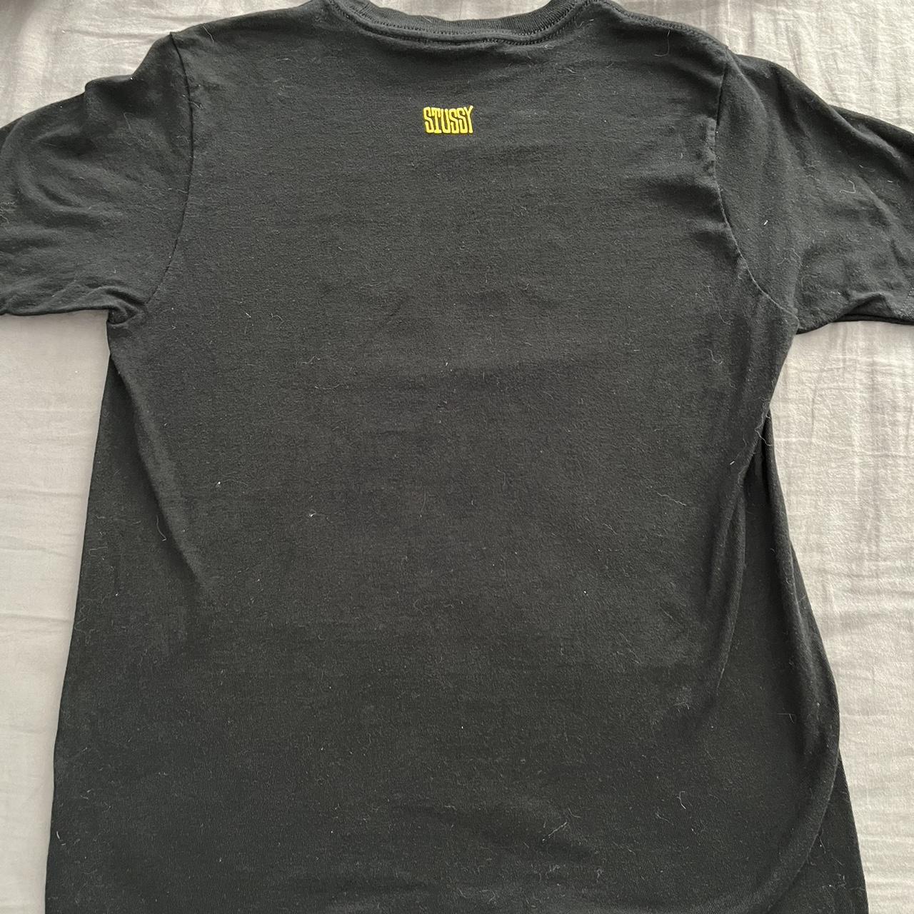 Black and Yellow Stussy Shirt Only worn twice Size... - Depop