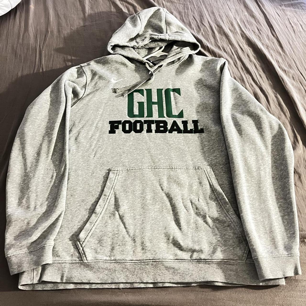 lfc nike mens grey heritage hoodie