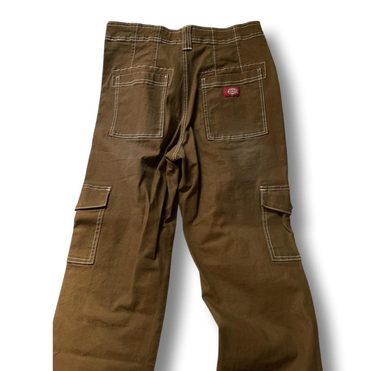 Dickies Cuff Brown Cargo Pants