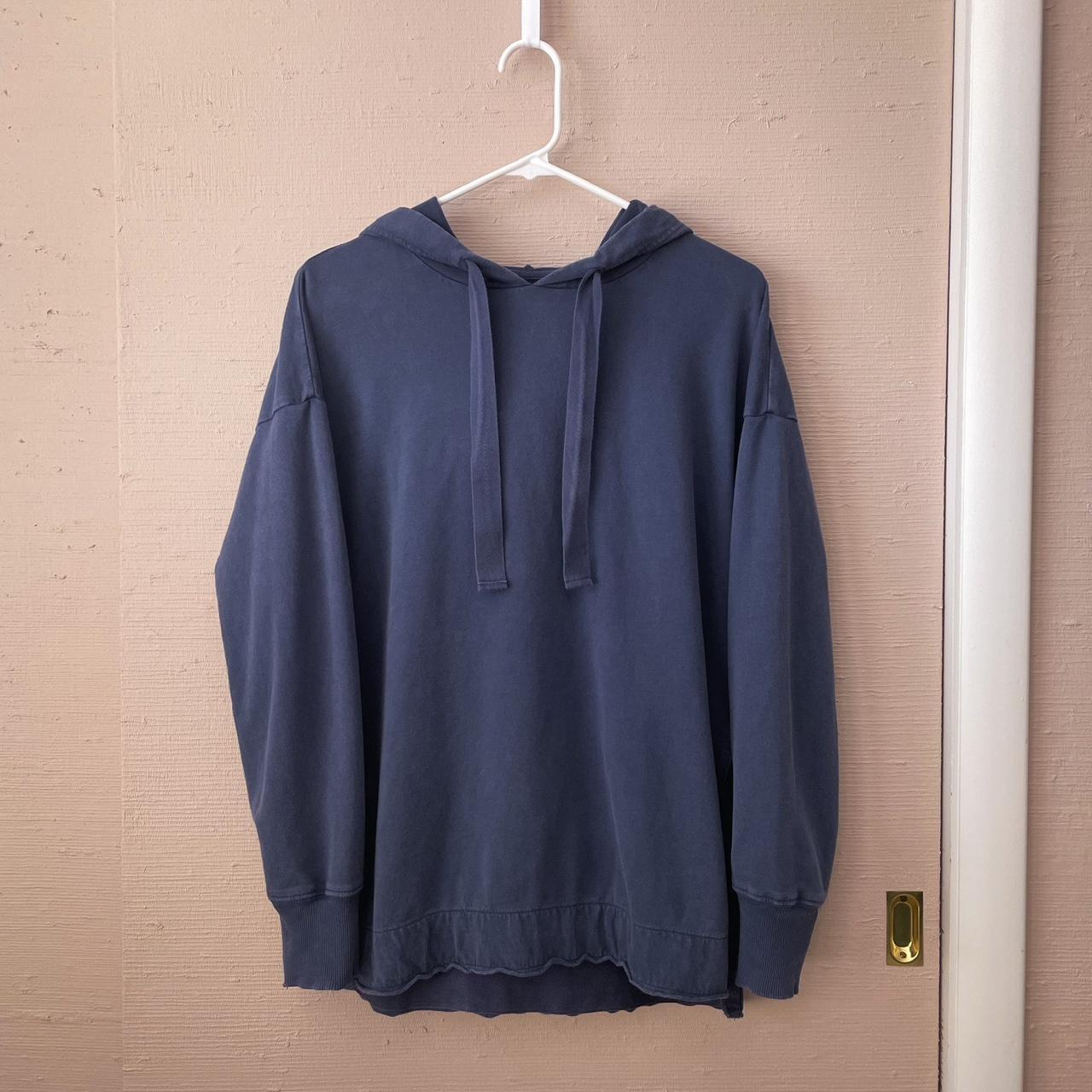 Aerie navy sunwashed desert hoodie Size