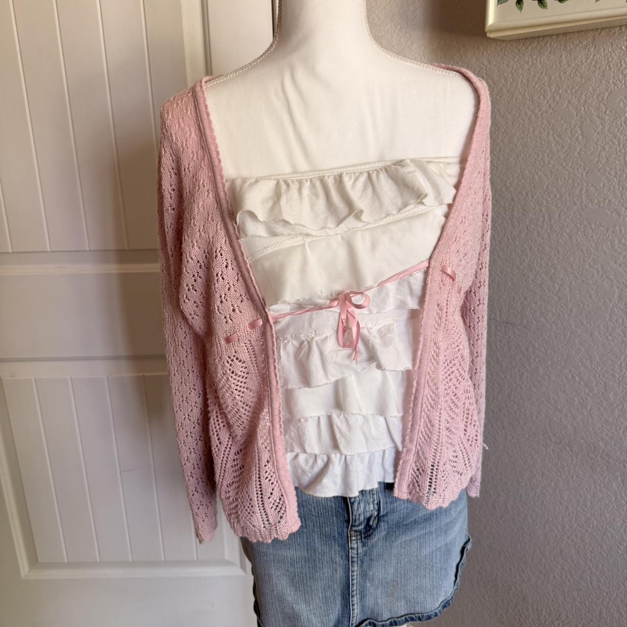 Abercrombie & Fitch Women's Blouse - White/Cream … - image 2