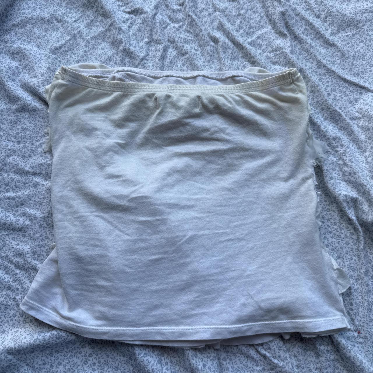 Abercrombie & Fitch Women's Blouse - White/Cream … - image 5