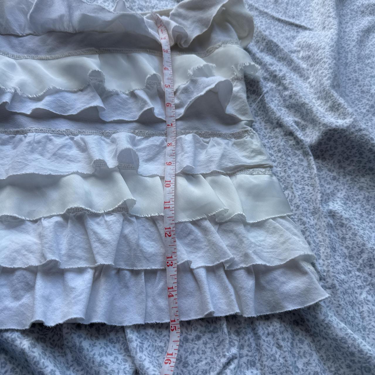 Abercrombie & Fitch Women's Blouse - White/Cream … - image 8