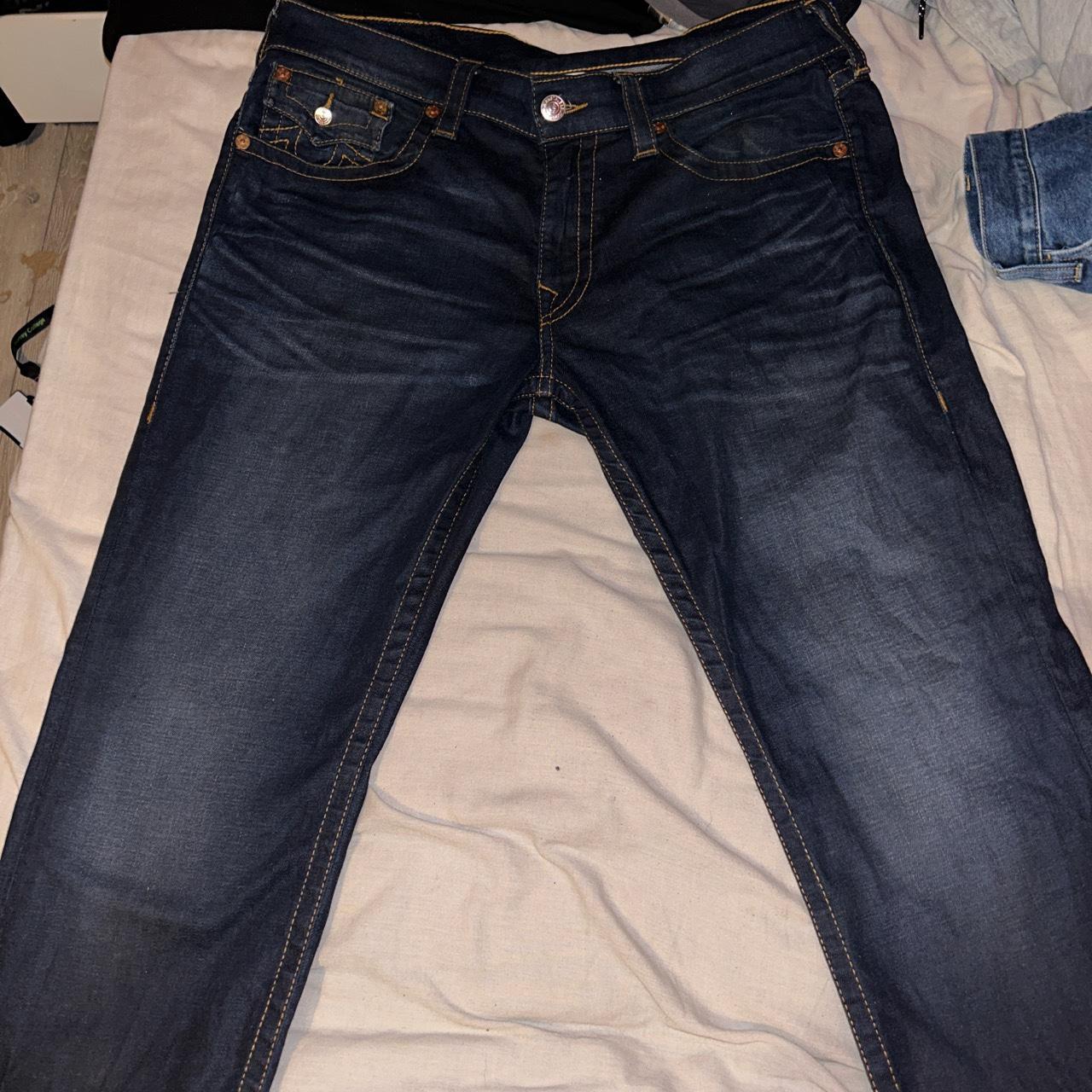 Trues Baggy/ Flared jeans Beautiful condition... - Depop