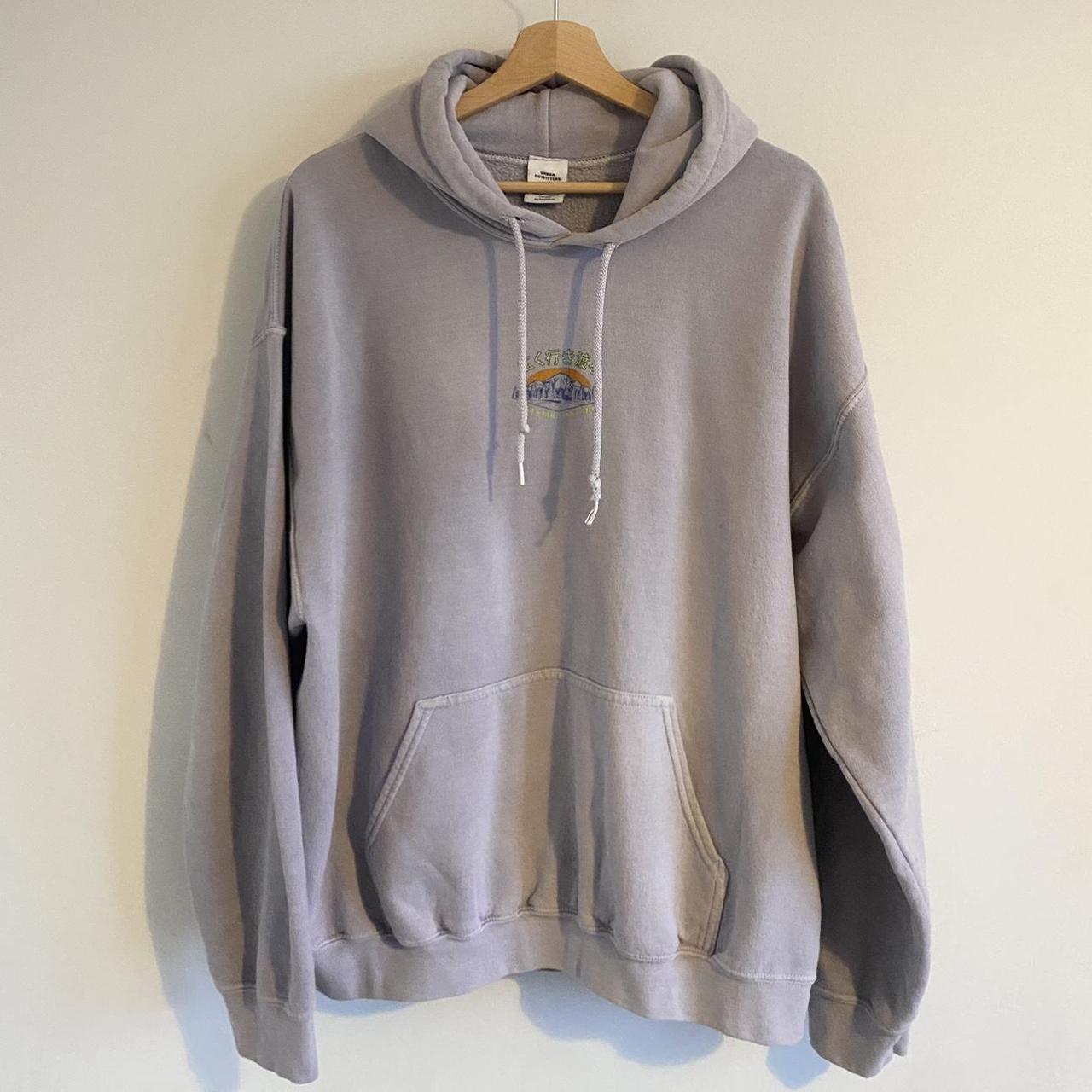 Urban outfitters hoodie Size Medium Nice purple... Depop