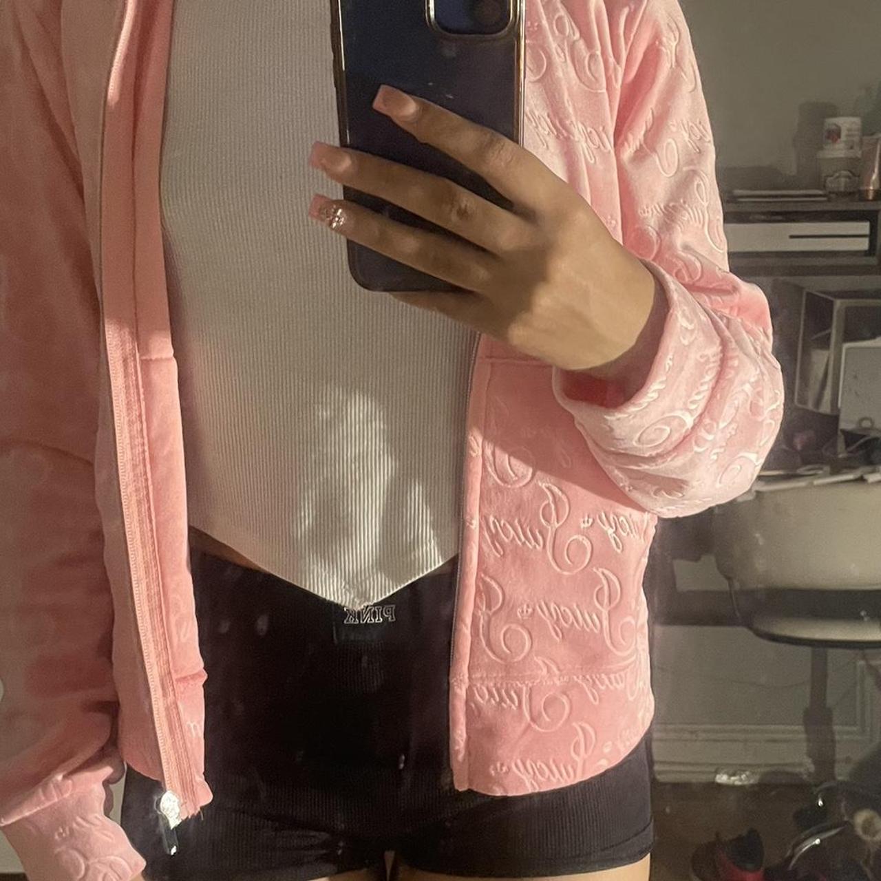 Pink juicy couture jacket Depop