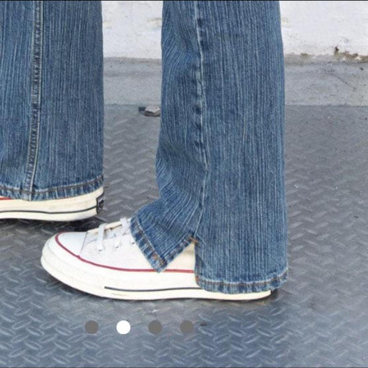 Brandy Melville stefania jeans!! 90s wash low rise... Depop